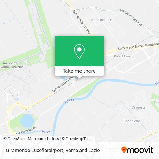 Giramondo Luxefierairport map