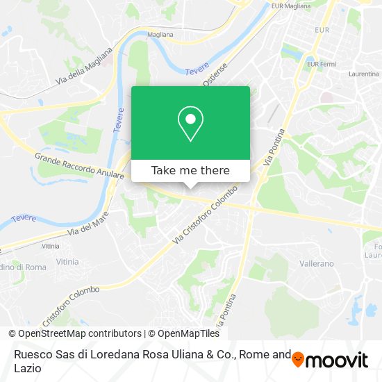 Ruesco Sas di Loredana Rosa Uliana & Co. map