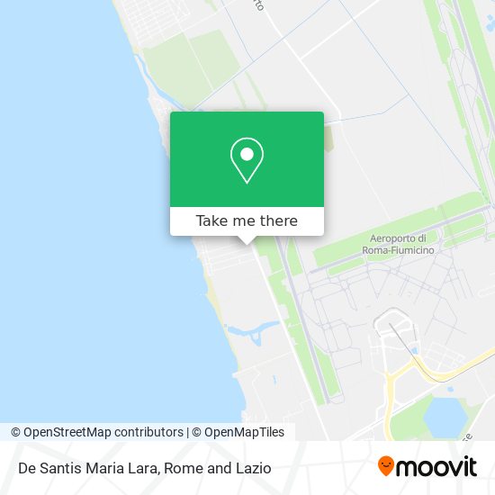 De Santis Maria Lara map