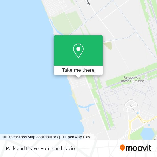 Park and Leave map