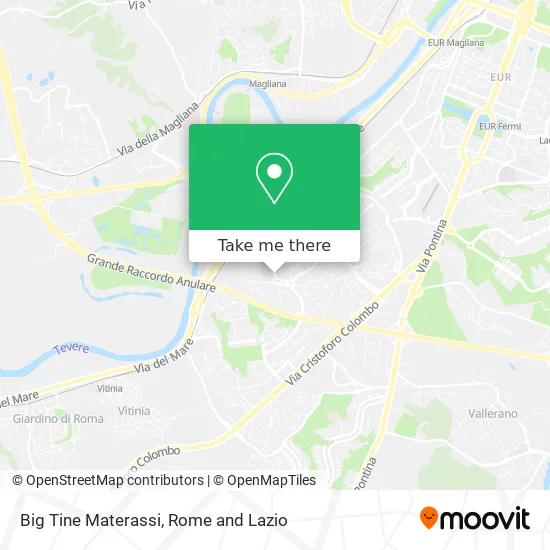 Big Tine Mattresses map