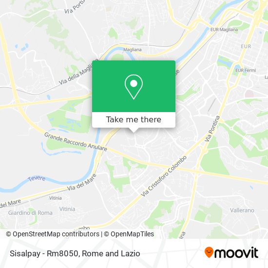 Sisalpay - Rm8050 map