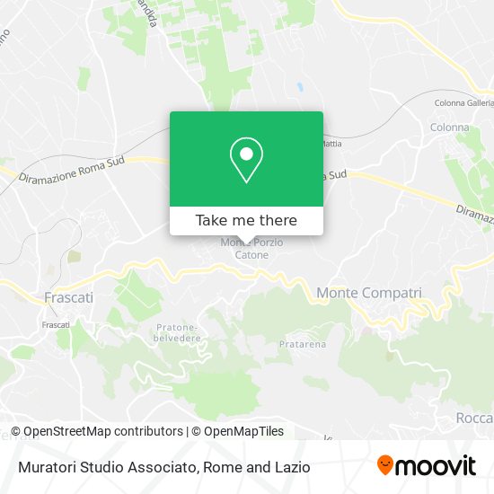 Muratori Studio Associato map