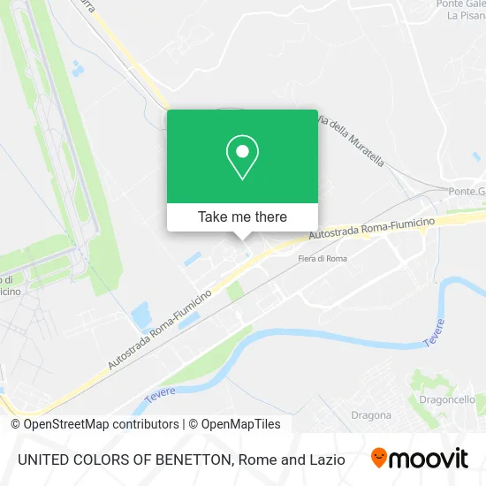 United Colors of Benetton map