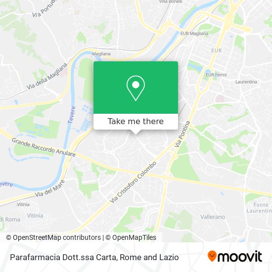 Parafarmacia Dott.ssa Carta map