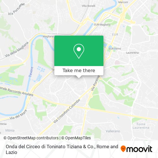 Onda del Circeo di Toninato Tiziana & Co. map