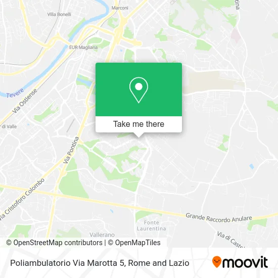 Marotta 5 Polyclinic map