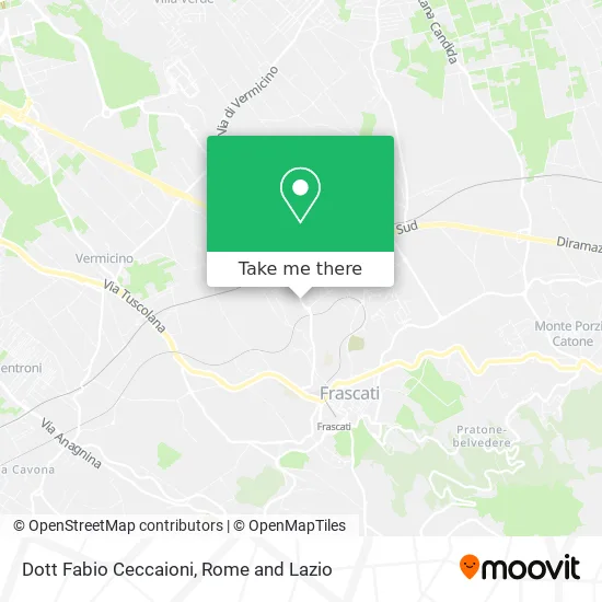 Dr. Fabio Ceccaioni map