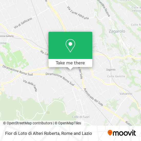 Fior di Loto di Alteri Roberta map