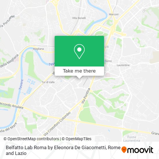 Belfatto Lab Roma by Eleonora De Giacometti map