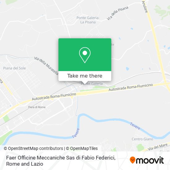 Faer Officine Meccaniche Sas di Fabio Federici map
