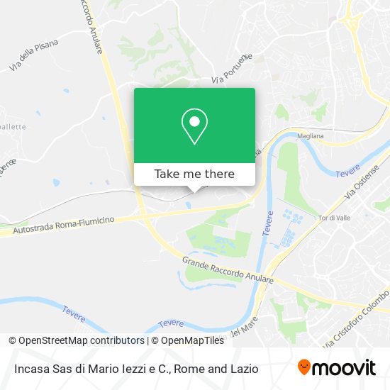 Incasa Sas di Mario Iezzi e C. map
