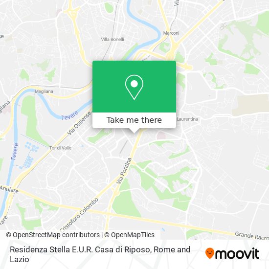 Residenza Stella E.U.R. Casa di Riposo map