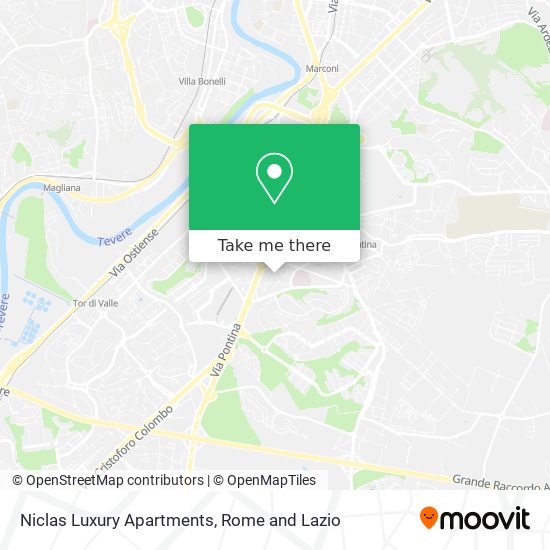 Niclas Luxury Apartments map