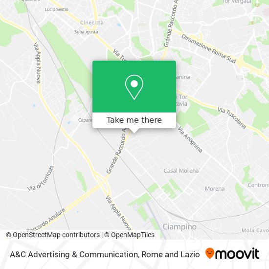 A&C Advertising & Communication map