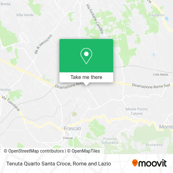 Quarto Santa Croce Estate map