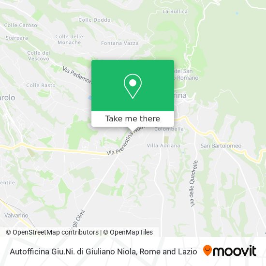 Autofficina Giu.Ni. di Giuliano Niola map