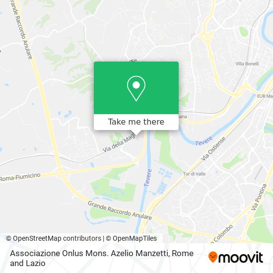 Associazione Onlus Mons. Azelio Manzetti map