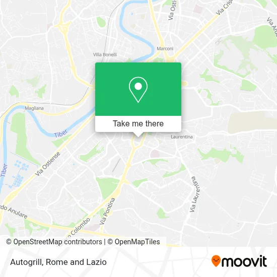 Autogrill map