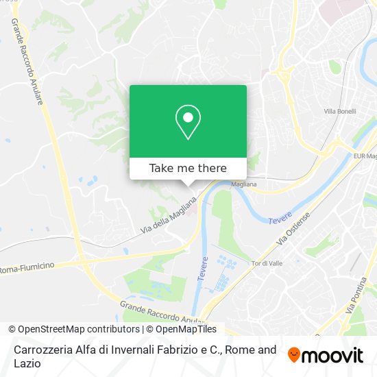 Carrozzeria Alfa di Invernali Fabrizio e C. map