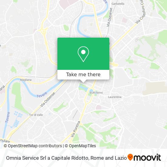 Omnia Service Srl a Capitale Ridotto map