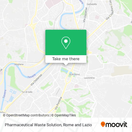 Pharmaceutical Waste Solution map