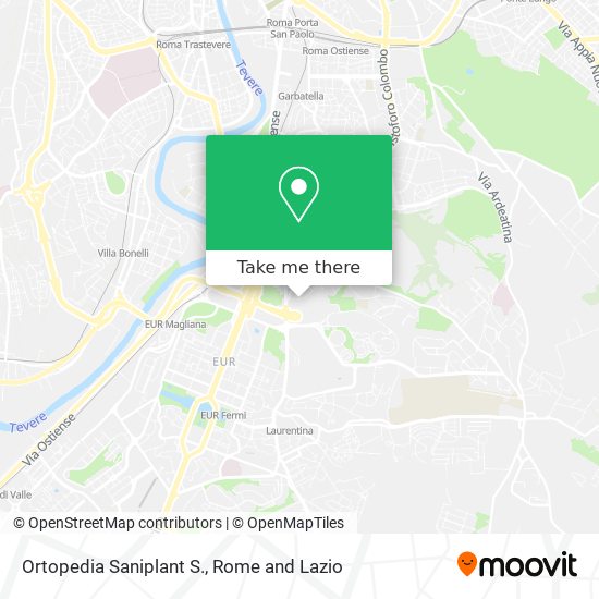 Ortopedia Saniplant S. map
