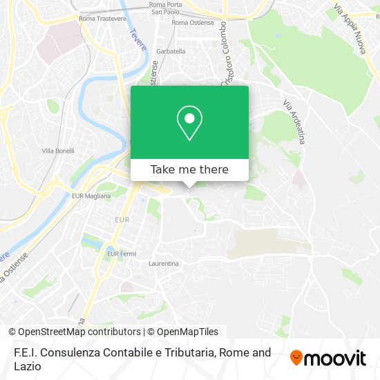 F.E.I. Consulenza Contabile e Tributaria map