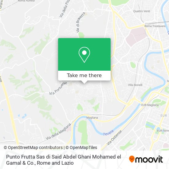 Punto Frutta Sas di Said Abdel Ghani Mohamed el Gamal & Co. map