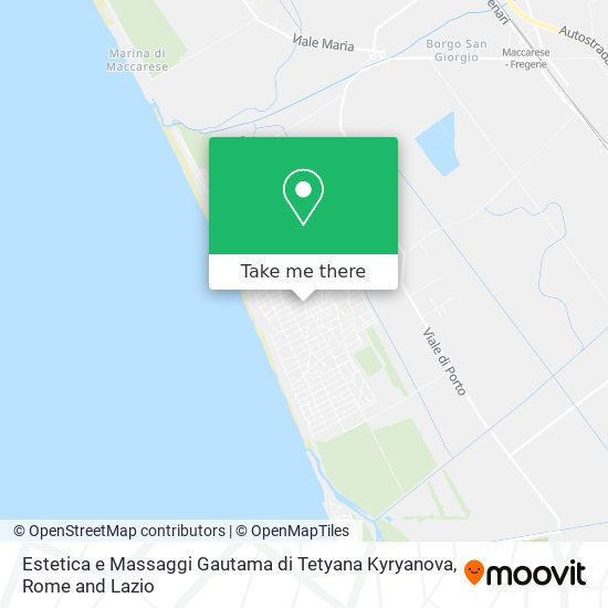 Estetica e Massaggi Gautama di Tetyana Kyryanova map