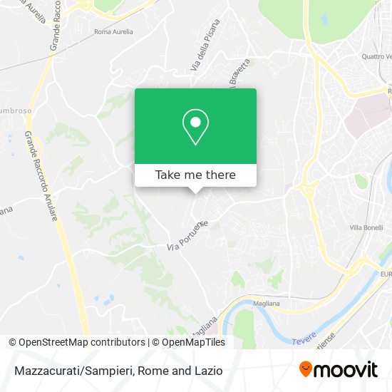 Mazzacurati/Sampieri map