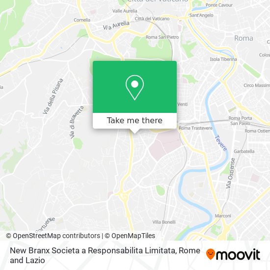 New Branx Societa a Responsabilita Limitata map