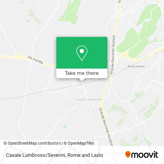 Casale Lumbroso/Severini map