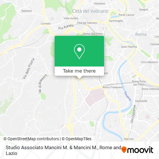 Studio Associato Mancini M. & Mancini M. map