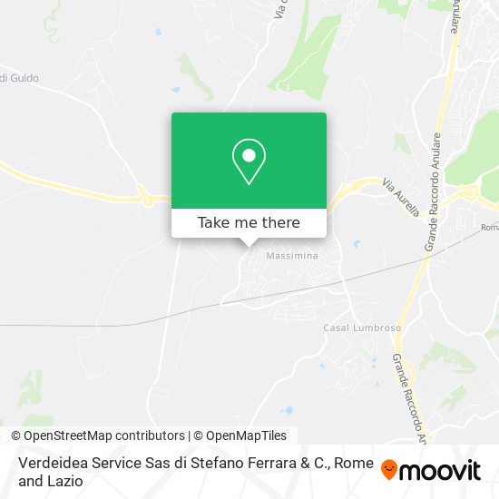 Verdeidea Service Sas di Stefano Ferrara & C. map