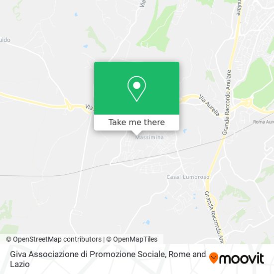 Giva Associazione di Promozione Sociale map