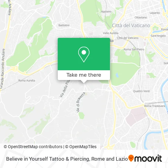 Believe in Yourself Tattoo & Piercing map