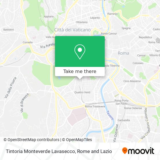 Tintoria Monteverde Lavasecco map