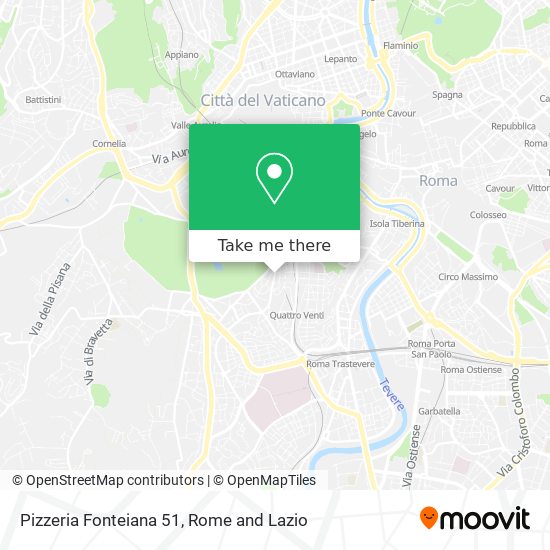 Pizzeria Fonteiana 51 map