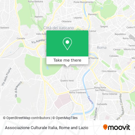 Associazione Culturale Italia map