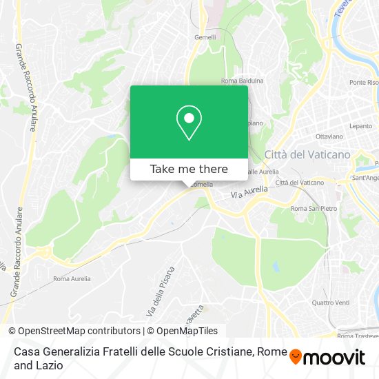 Casa Generalizia Fratelli delle Scuole Cristiane map