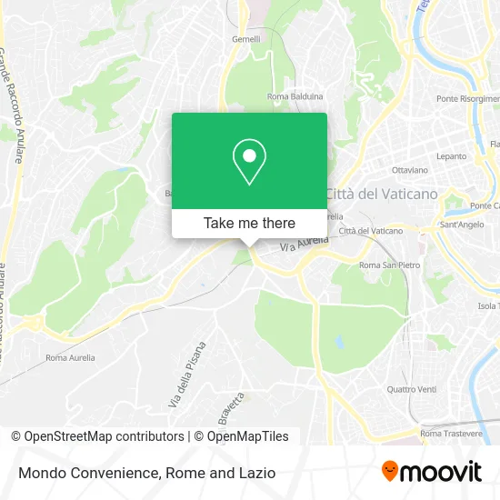 Mondo Convenience map