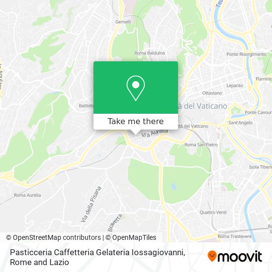 Pasticceria Caffetteria Gelateria Iossagiovanni map