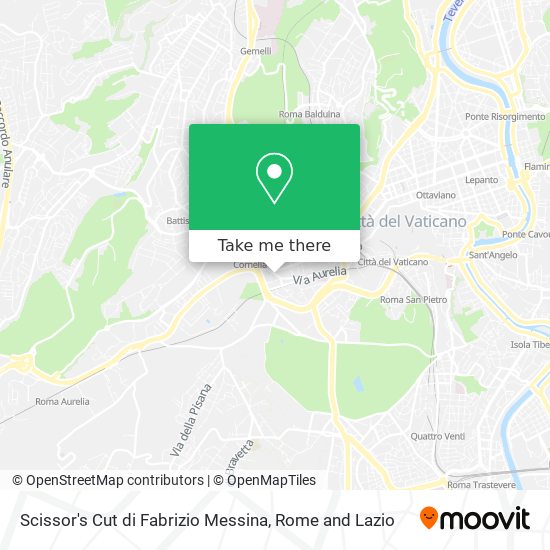 Scissor's Cut di Fabrizio Messina map
