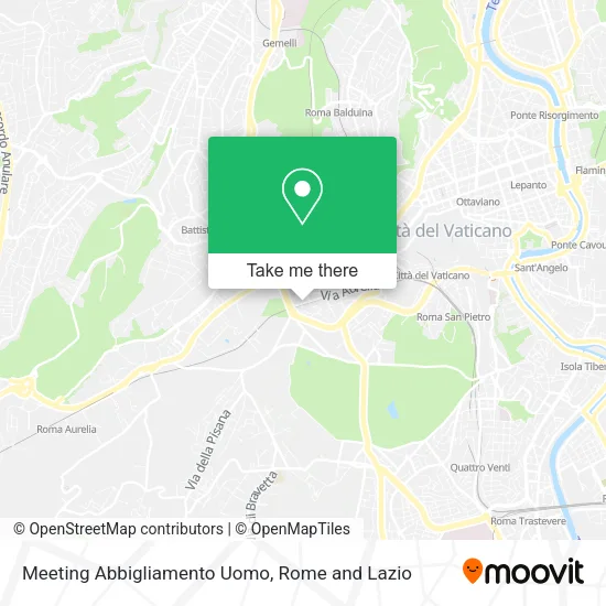 Meeting Abbigliamento Uomo map