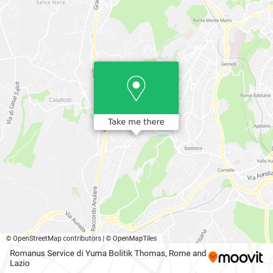 Romanus Service di Yuma Bolitik Thomas map