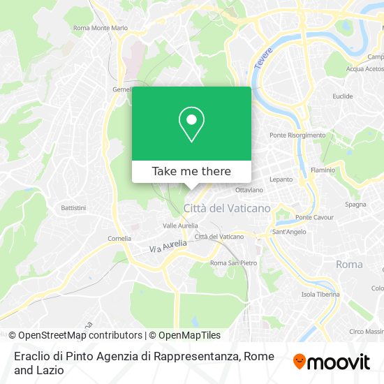 Eraclio di Pinto Agenzia di Rappresentanza map