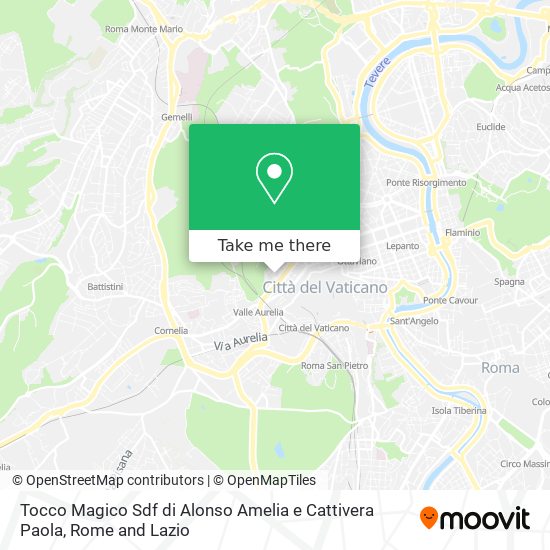 Tocco Magico Sdf di Alonso Amelia e Cattivera Paola map