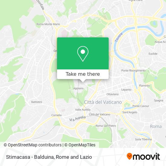 Stimacasa - Balduina map