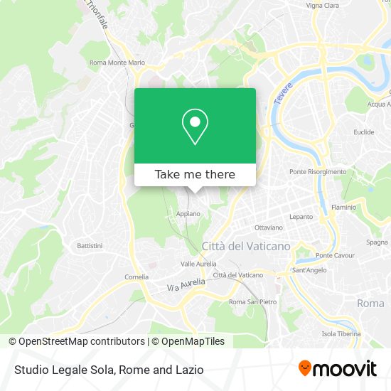 Studio Legale Sola map